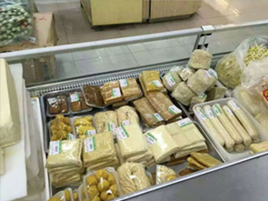 成都食品协会徐总购买我厂豆腐成套设备