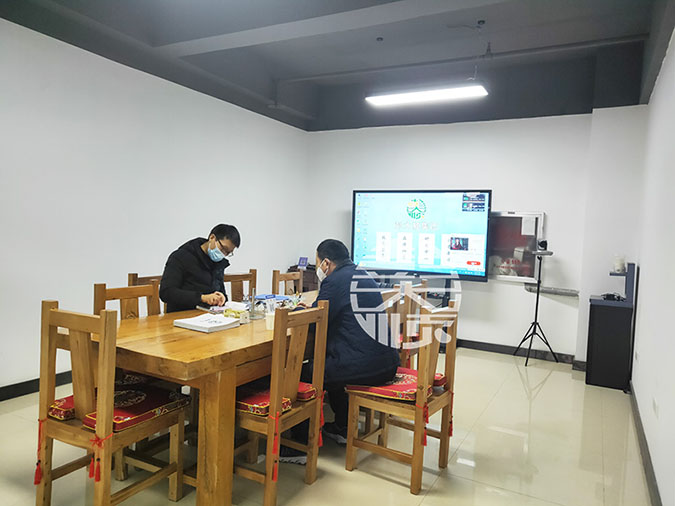 商丘小型豆腐皮机签约现场